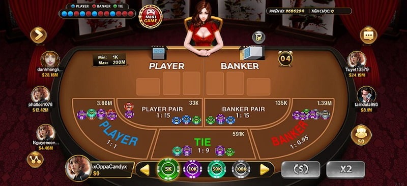 Luật chơi của bài Baccarat